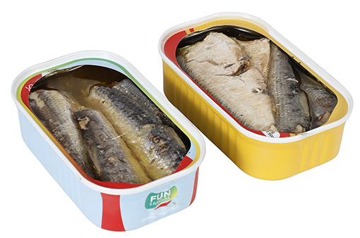 Canned Sardine in vegetable oil 125g
